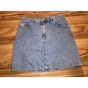 Vintage Guess y2k  Mini Denim Jean Skirt‎ Size 16